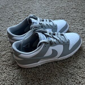 Nike Dunk Low Smoke Gray and White